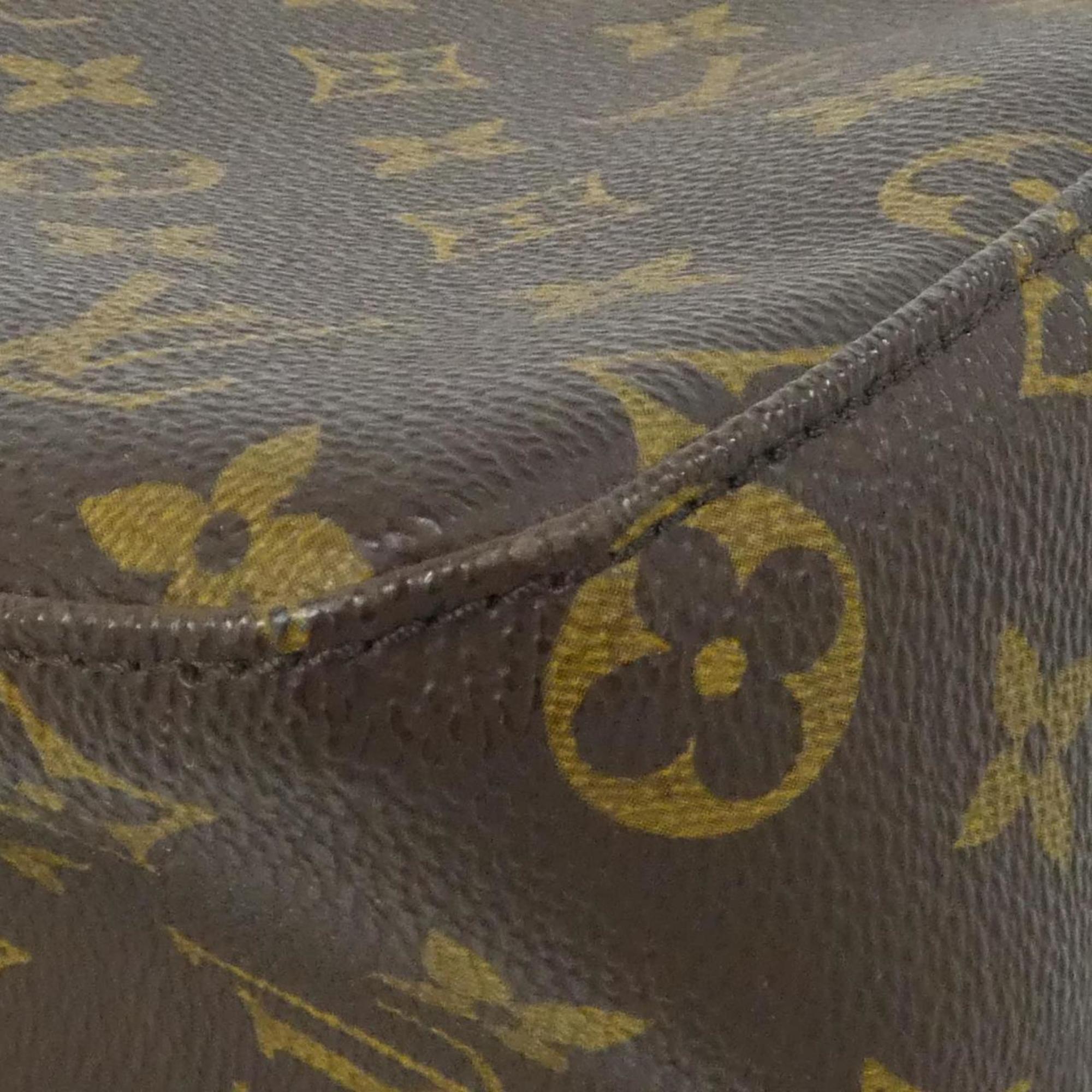 Louis Vuitton Brown Coated Canvas Shoulder Bag (Pre-Owned)