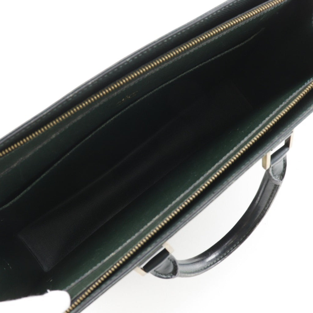 Louis Vuitton Episea Green Taiga Leather Briefcase (Pre-Owned)