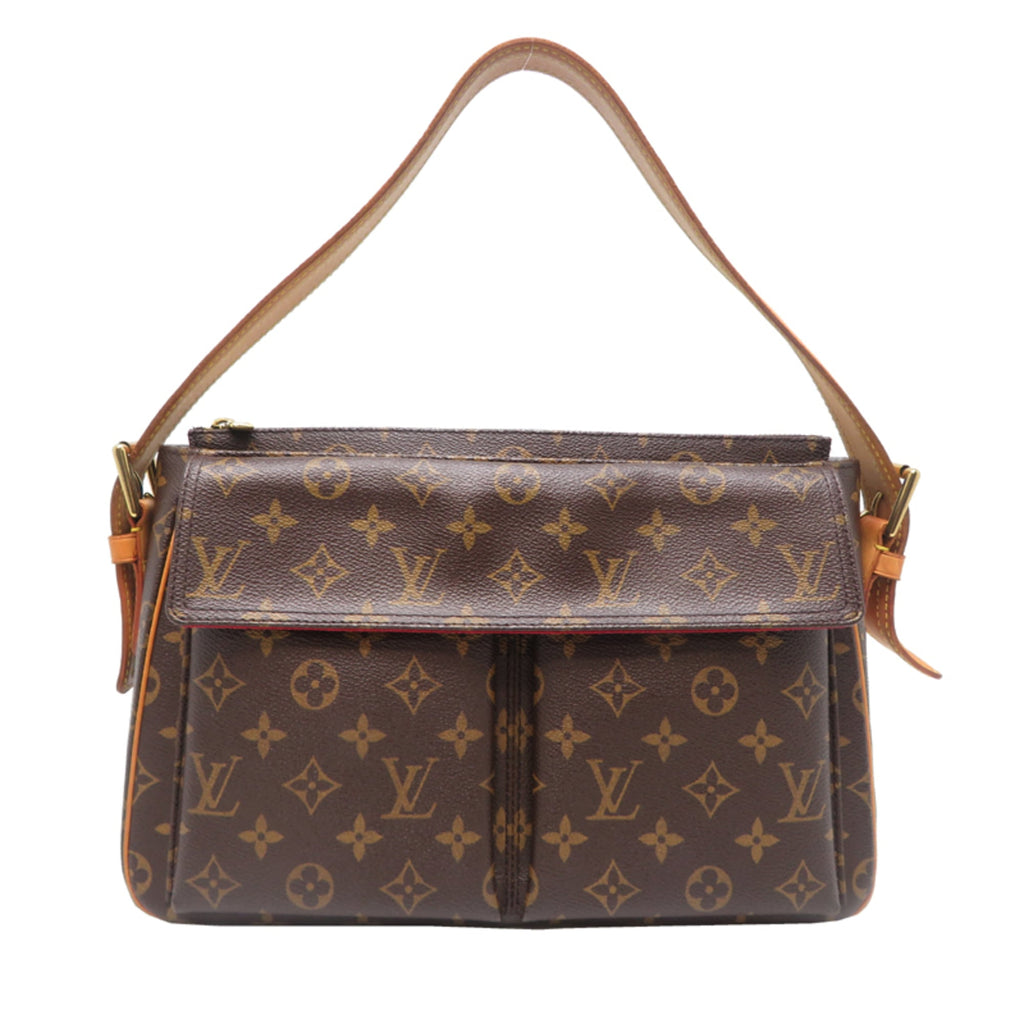 Louis Vuitton Brown Monogram Shoulder Bag (Pre-Owned)