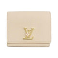 Louis Vuitton Sand Leather Wallet (Bi-Fold) (Pre-Owned)