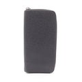 Louis Vuitton Taiga Black Taiga Leather Long Wallet (Bi-Fold) (Pre-Owned)