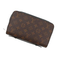 Louis Vuitton Monogram Macassar Noir Monogram Coin Purse/Coin Case (Pre-Owned)