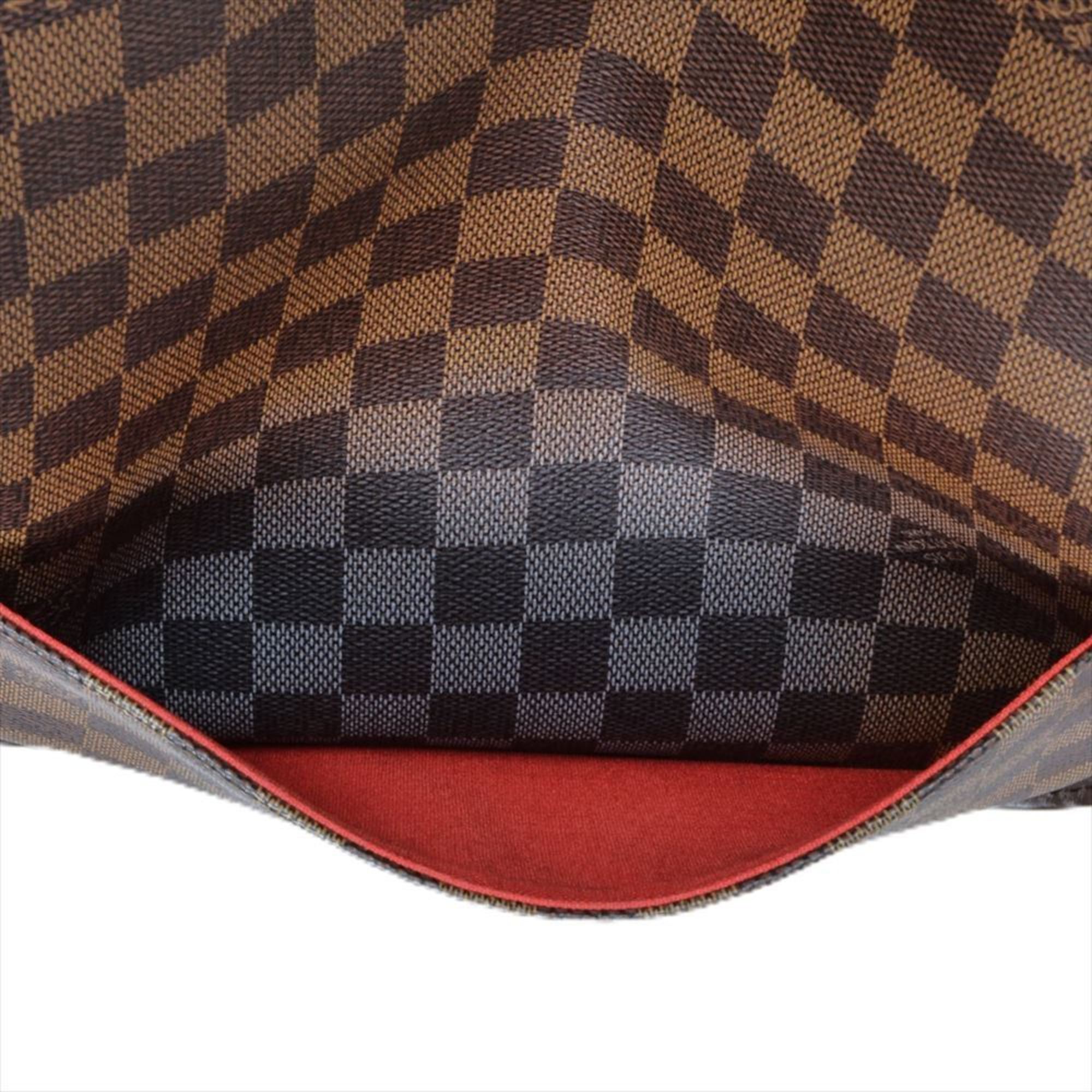 Louis Vuitton Brown Damier Canvas Ebene Damier Canvas Shoulder Bag (Pre-Owned)