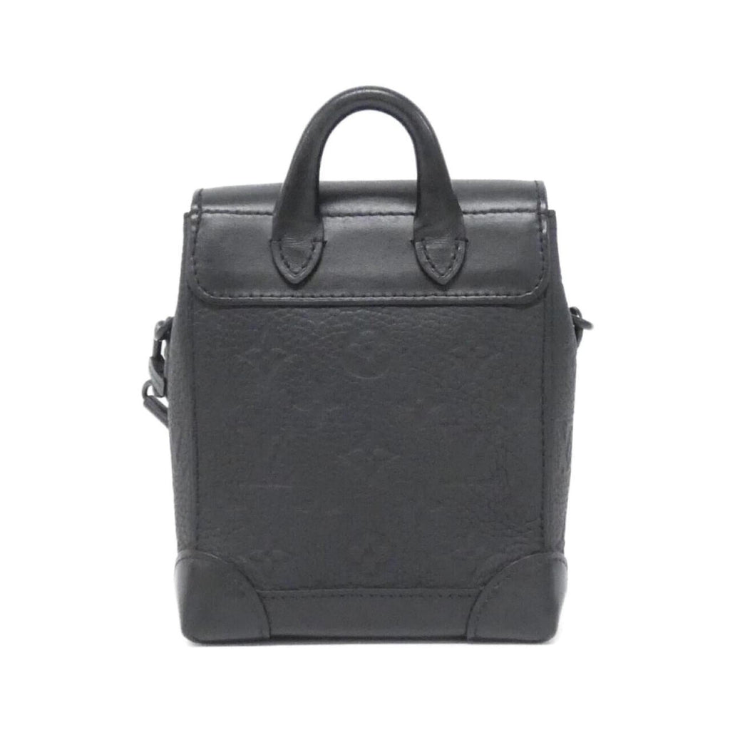Louis Vuitton Black Leather Shoulder Bag (Pre-Owned)