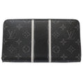 Louis Vuitton Monogram Eclipse Noir Monogram Eclipse Long Wallet (Bi-Fold) (Pre-Owned)
