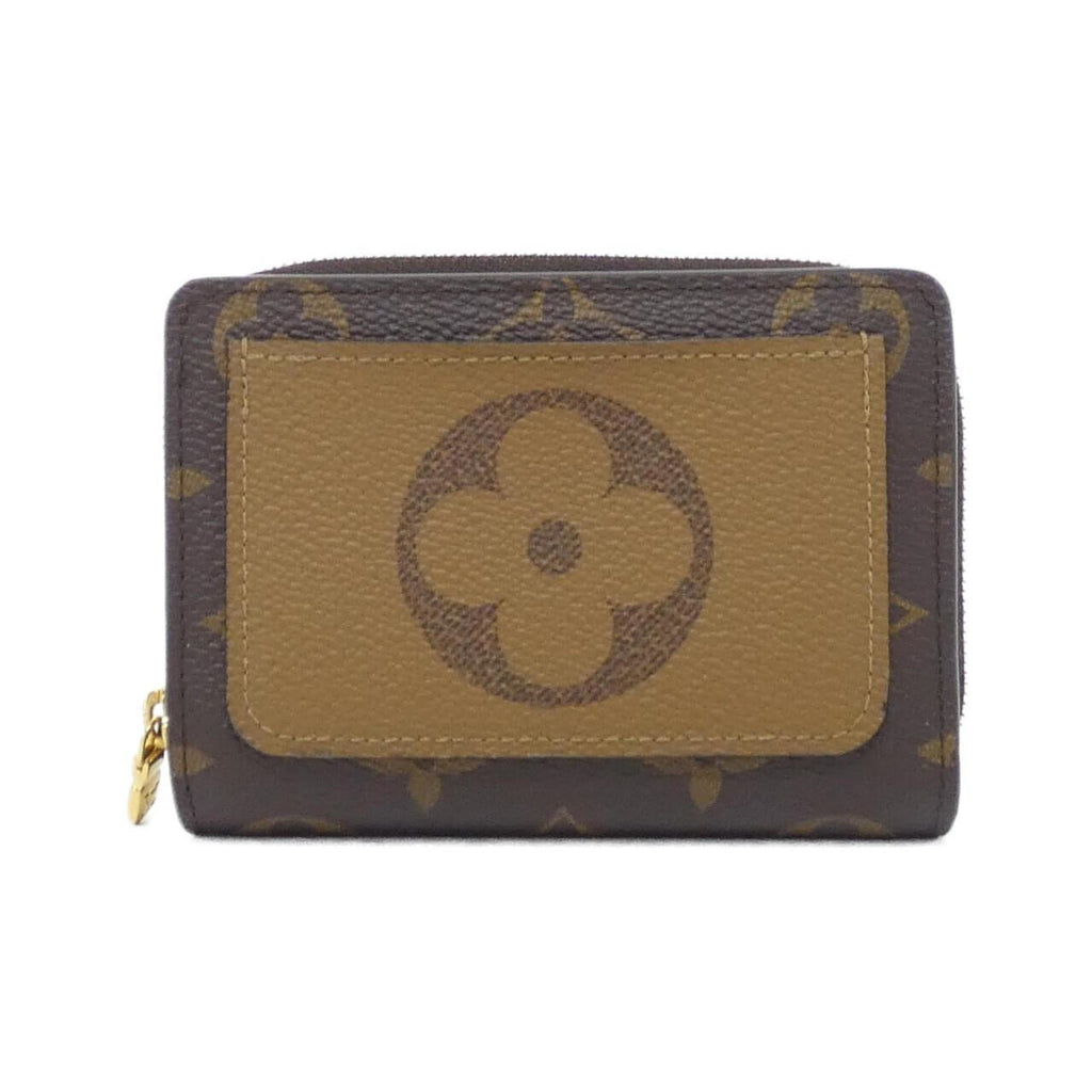 Louis Vuitton Marron Coated Canvas Wallet (Bi-Fold) (Pre-Owned)