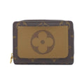 Louis Vuitton Marron Coated Canvas Wallet (Bi-Fold) (Pre-Owned)
