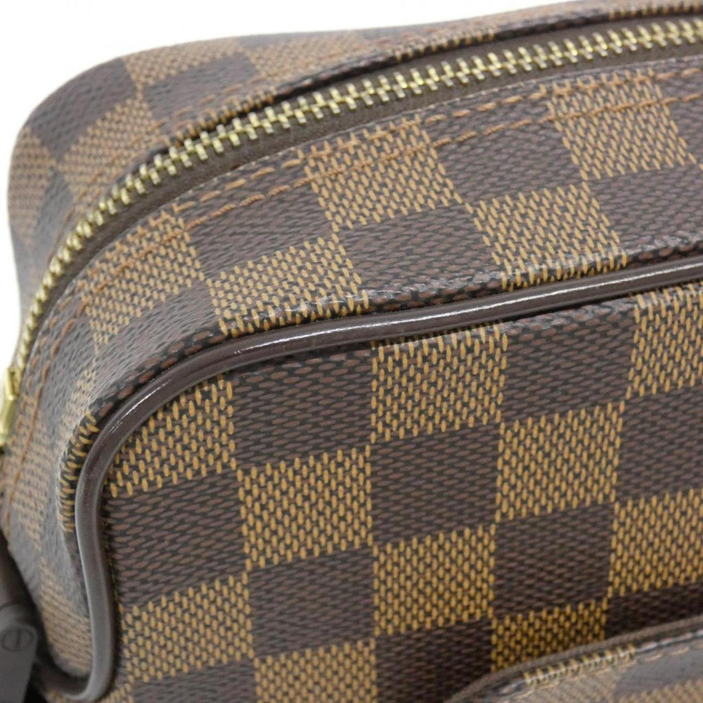 Louis Vuitton Ebene Coated Canvas Shoulder Bag (Pre-Owned)