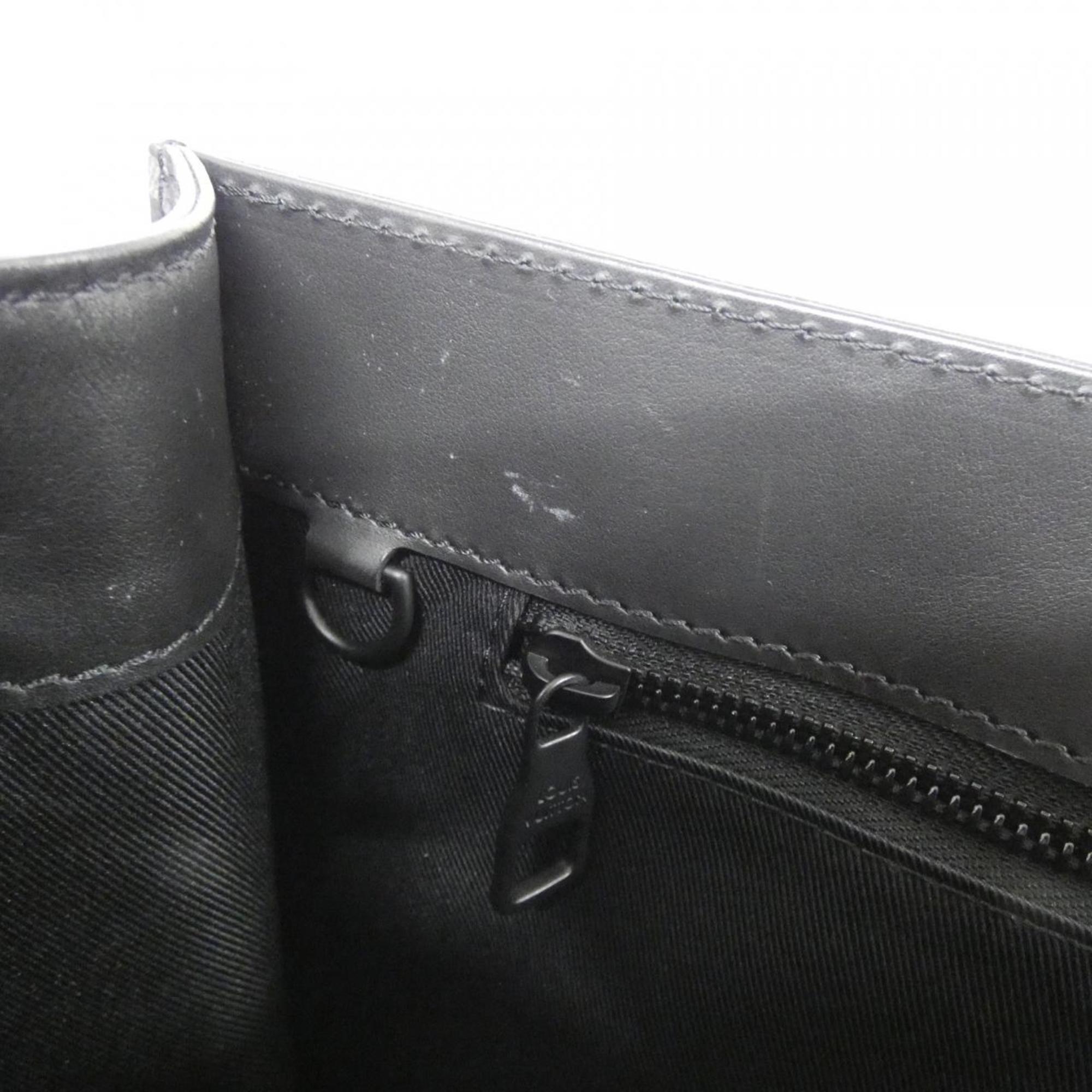 Louis Vuitton Monogram Eclipse Black Coated Canvas Handbag (Pre-Owned)