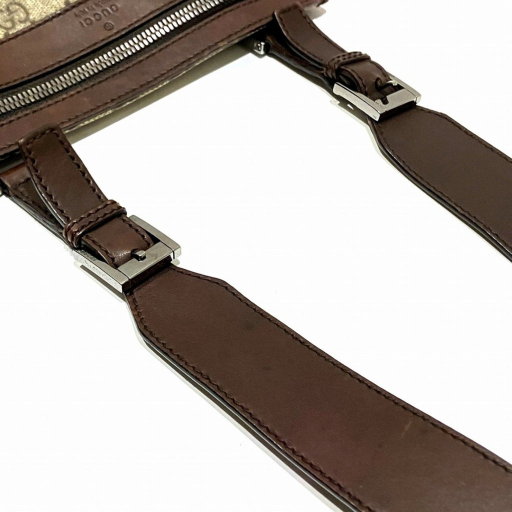 Flat Messenger Bag GG Coated Canvas Small
