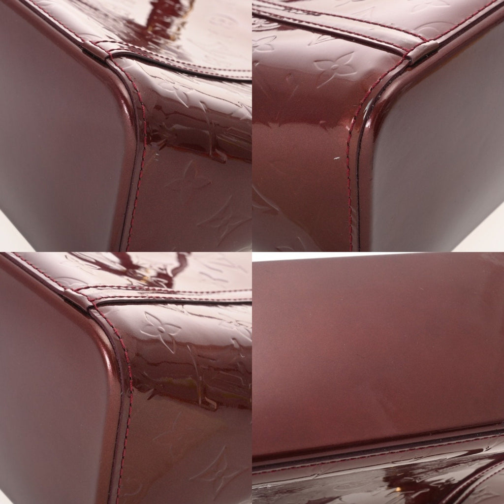 Louis Vuitton Rouge Fauviste Monogram Vernis Handbag (Pre-Owned)