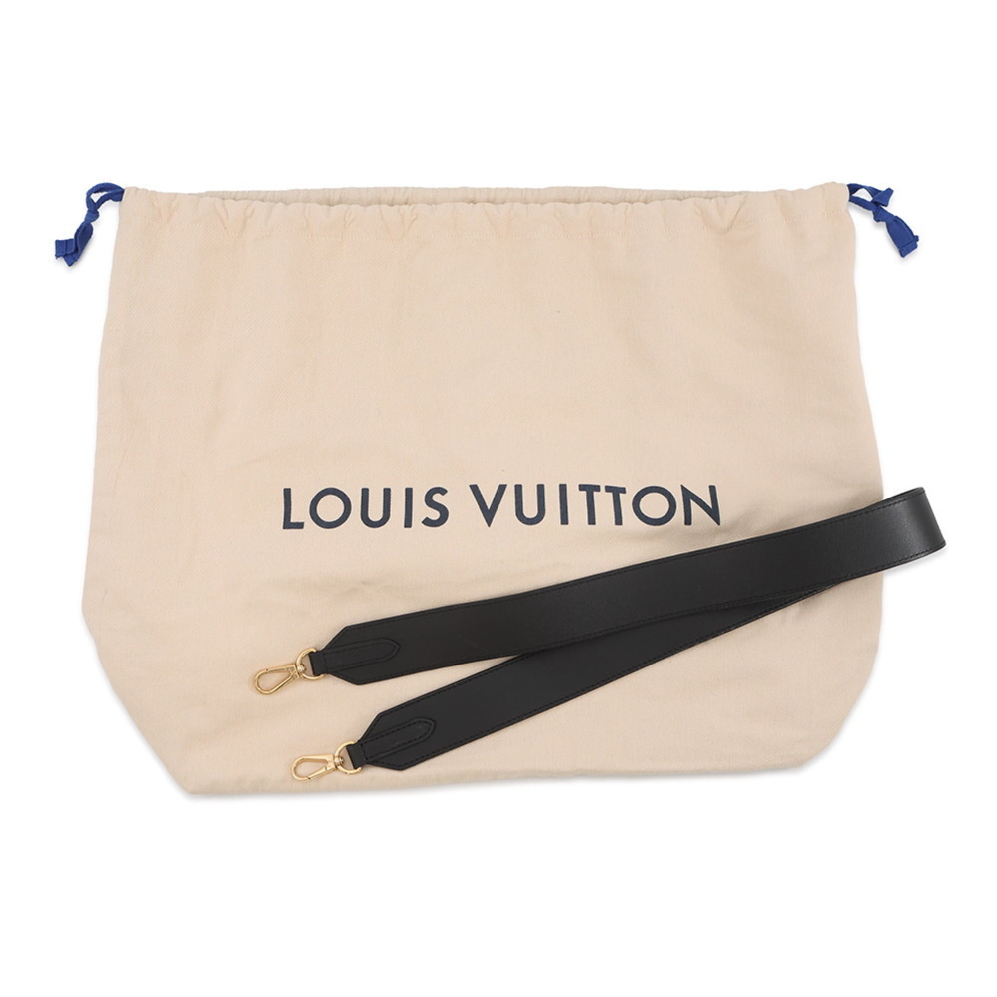 Louis Vuitton Black Noir Leather Handbag (Pre-Owned)