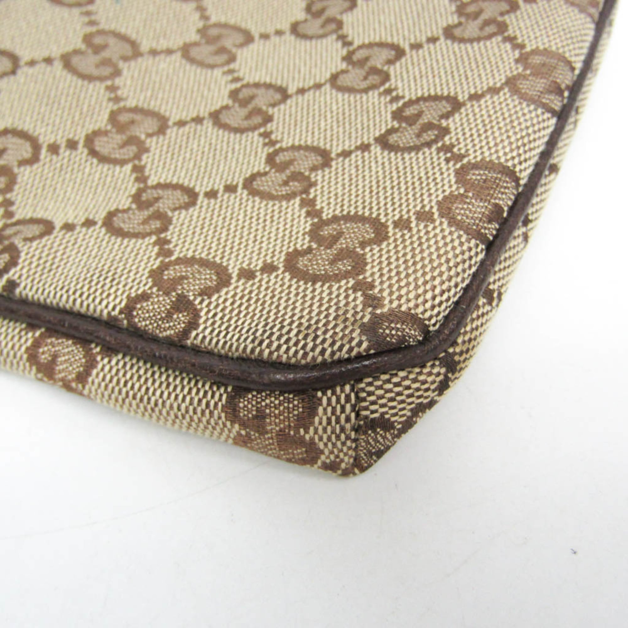 Web Strap Zip Messenger Bag GG Canvas Small