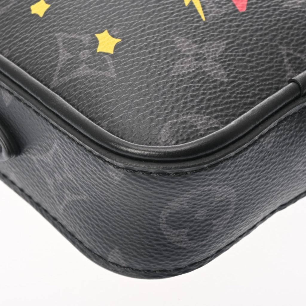 Louis Vuitton Black Monogram Eclipse Canvas Shoulder Bag (Pre-Owned)