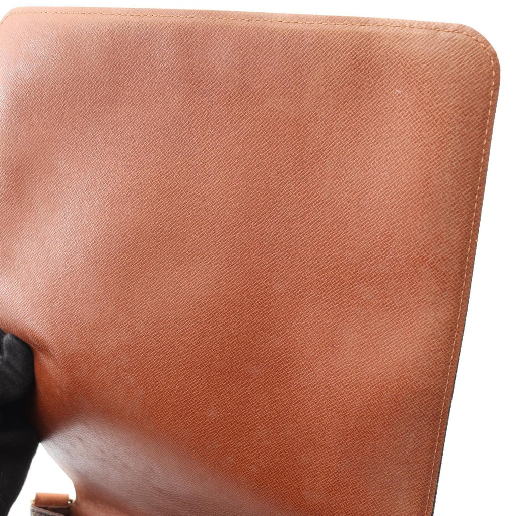 Louis Vuitton Brown Pvc Leather Shoulder Bag (Pre-Owned)
