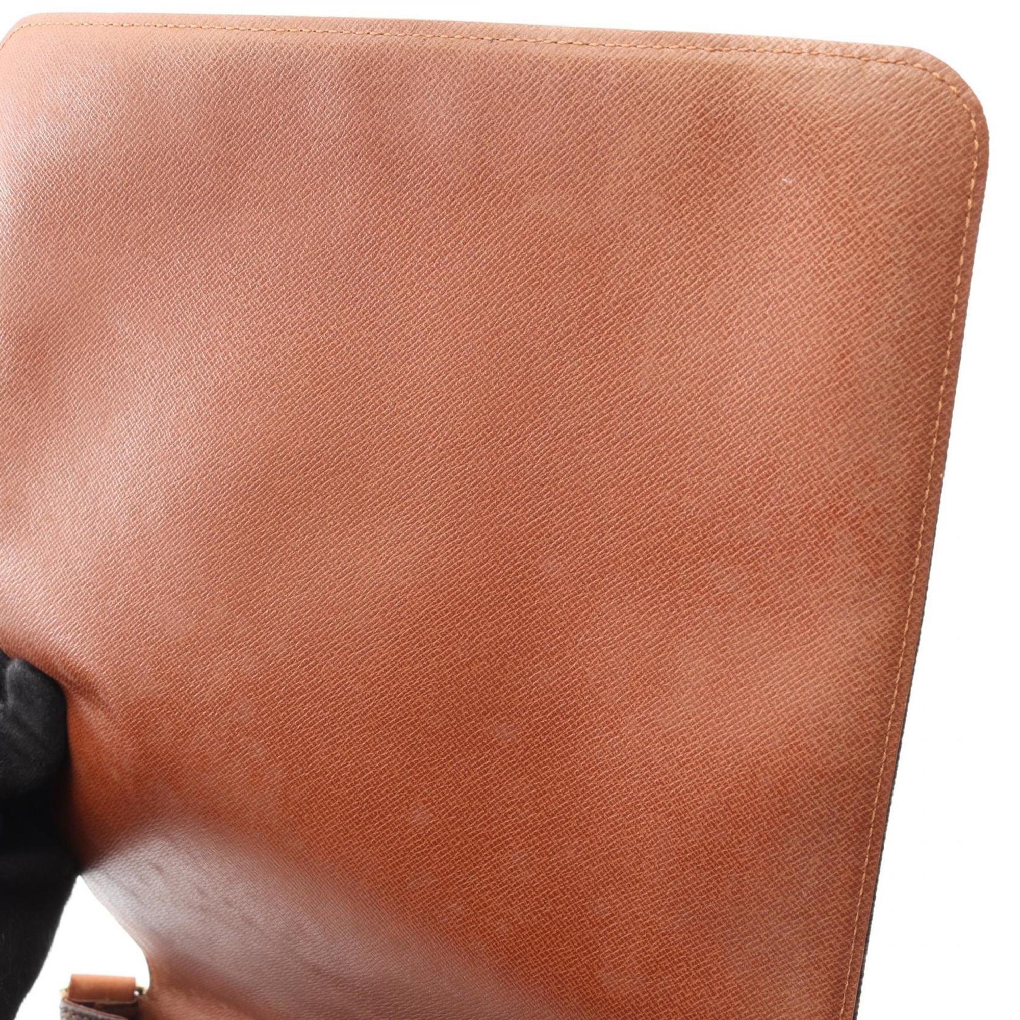 Louis Vuitton Brown Pvc Leather Shoulder Bag (Pre-Owned)