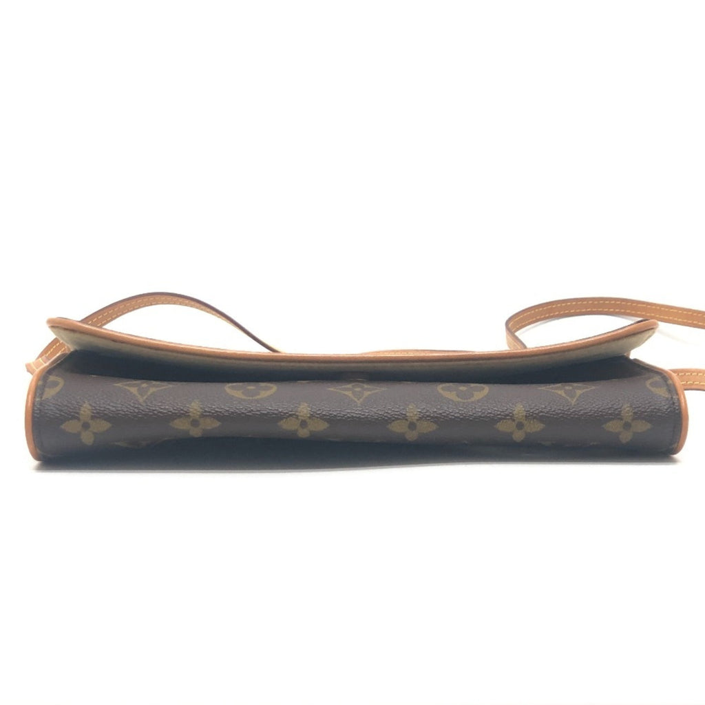 Louis Vuitton Monogram Brown Monogram Clutch Bag Pochette Shoulder Bag (Pre-Owned)