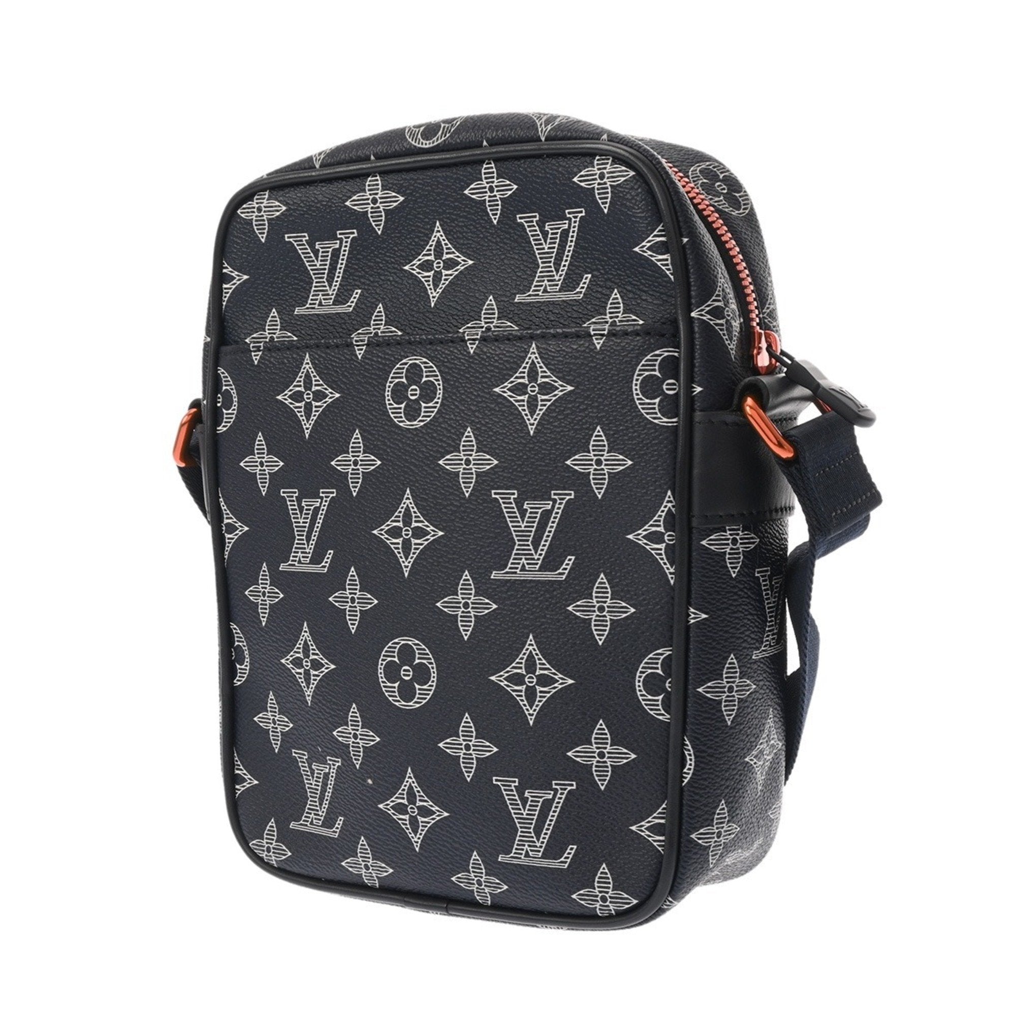 Louis Vuitton Navy Monogram Canvas Shoulder Bag (Pre-Owned)