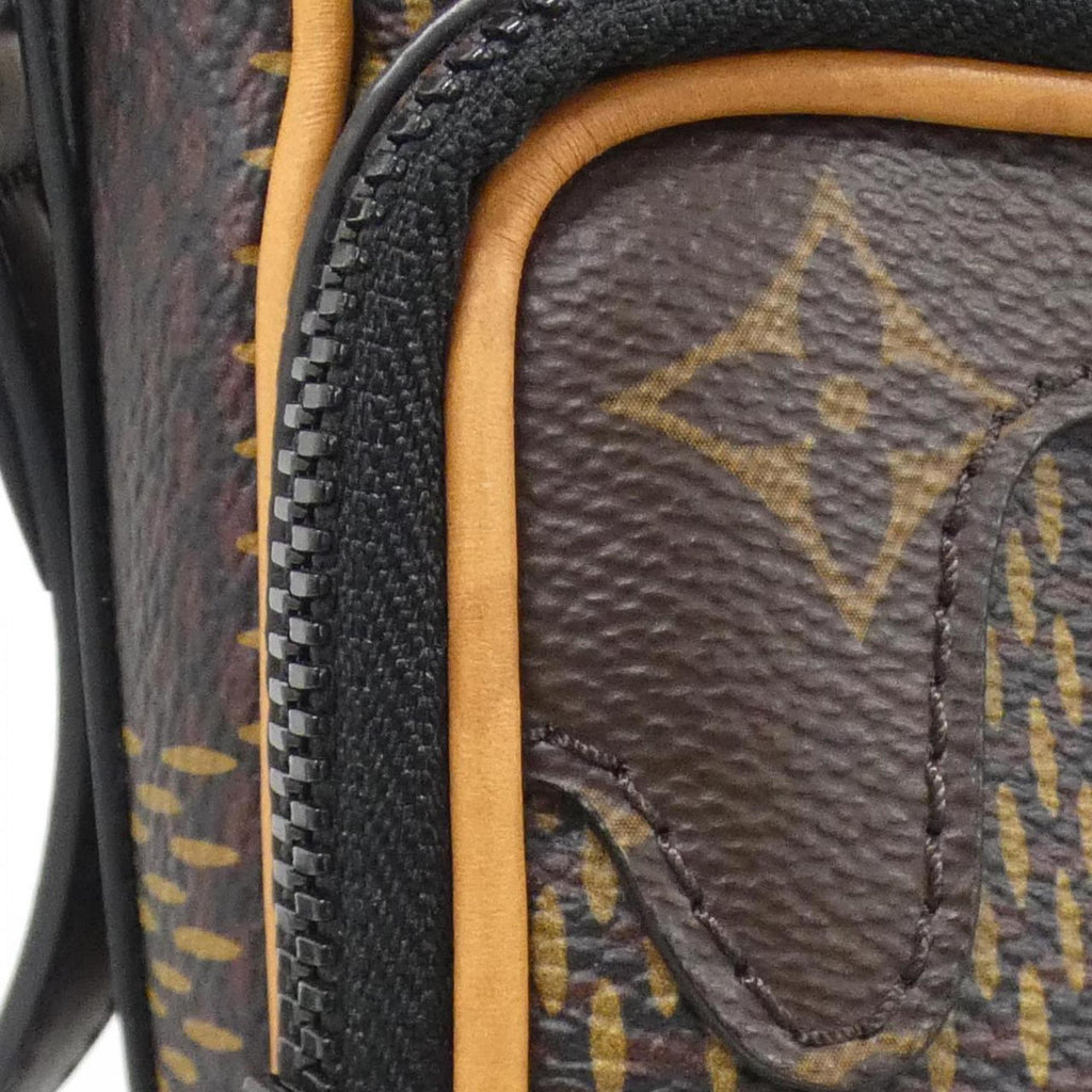 Louis Vuitton Ebene Coated Canvas Shoulder Bag (Pre-Owned)