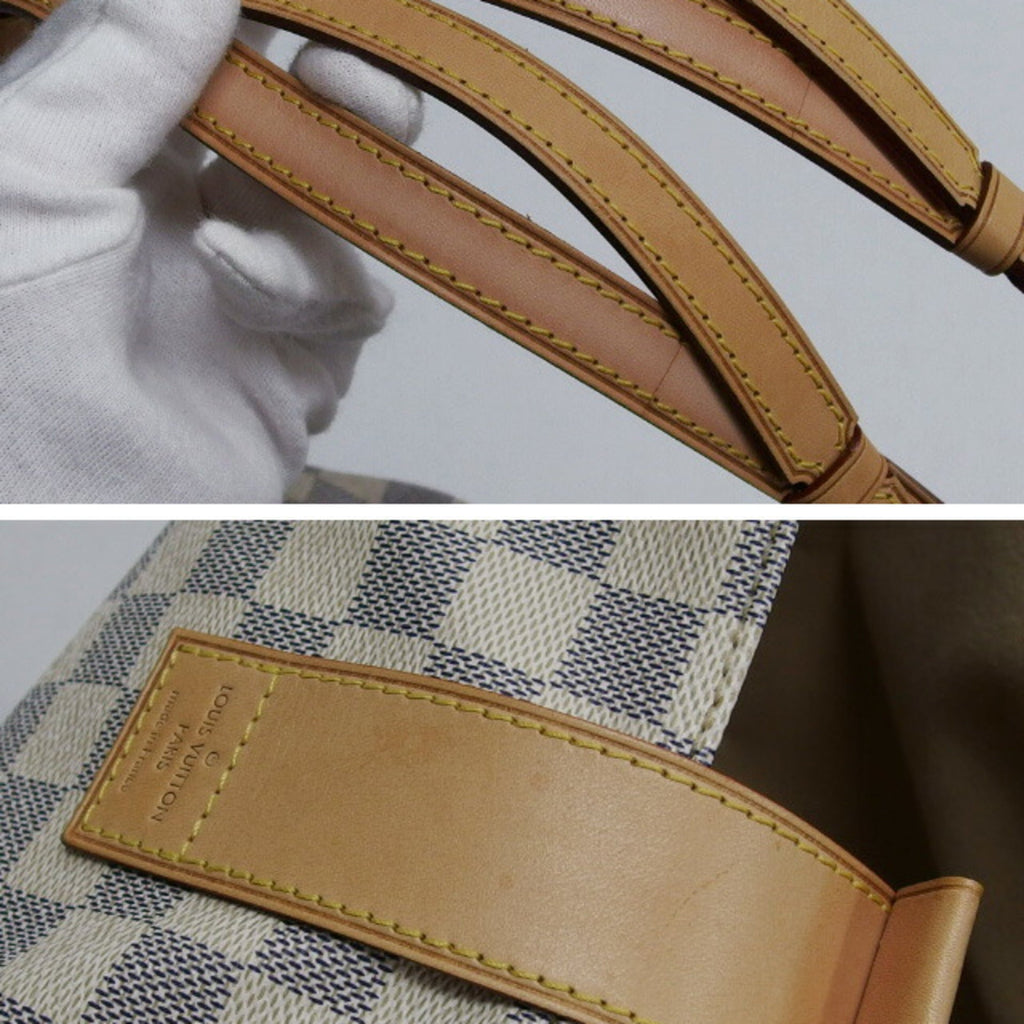 Louis Vuitton Damier Azur Shoulder Bag Tote Bag (Pre-Owned)