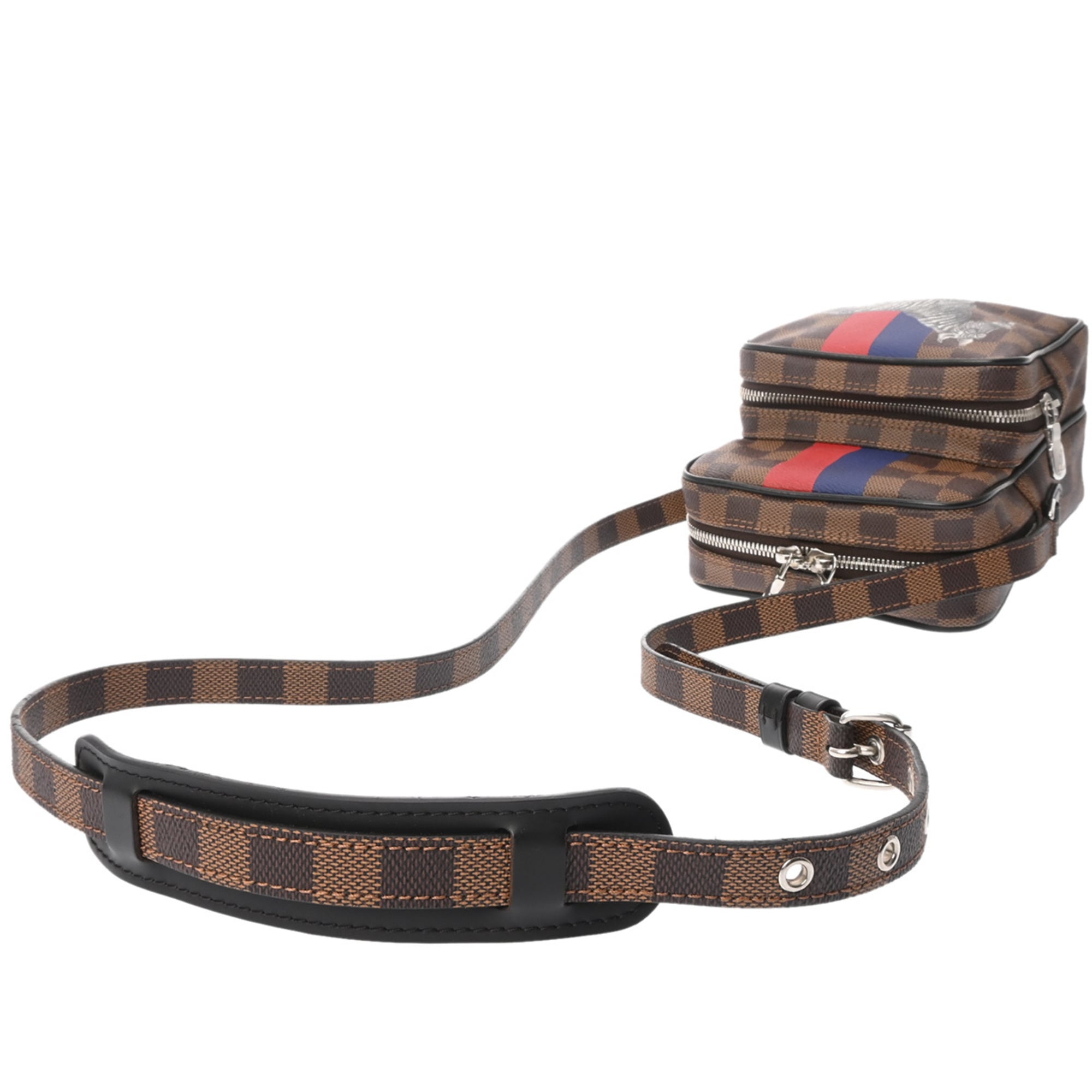 Louis Vuitton Brown Damier Canvas Shoulder Bag (Pre-Owned)