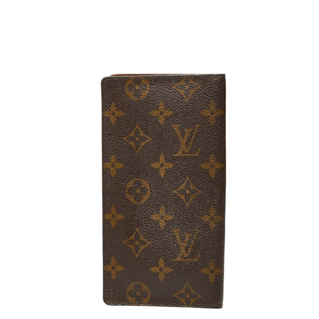 Louis Vuitton Brown Pvc Long Bill Wallet (Bi-Fold) (Pre-Owned)