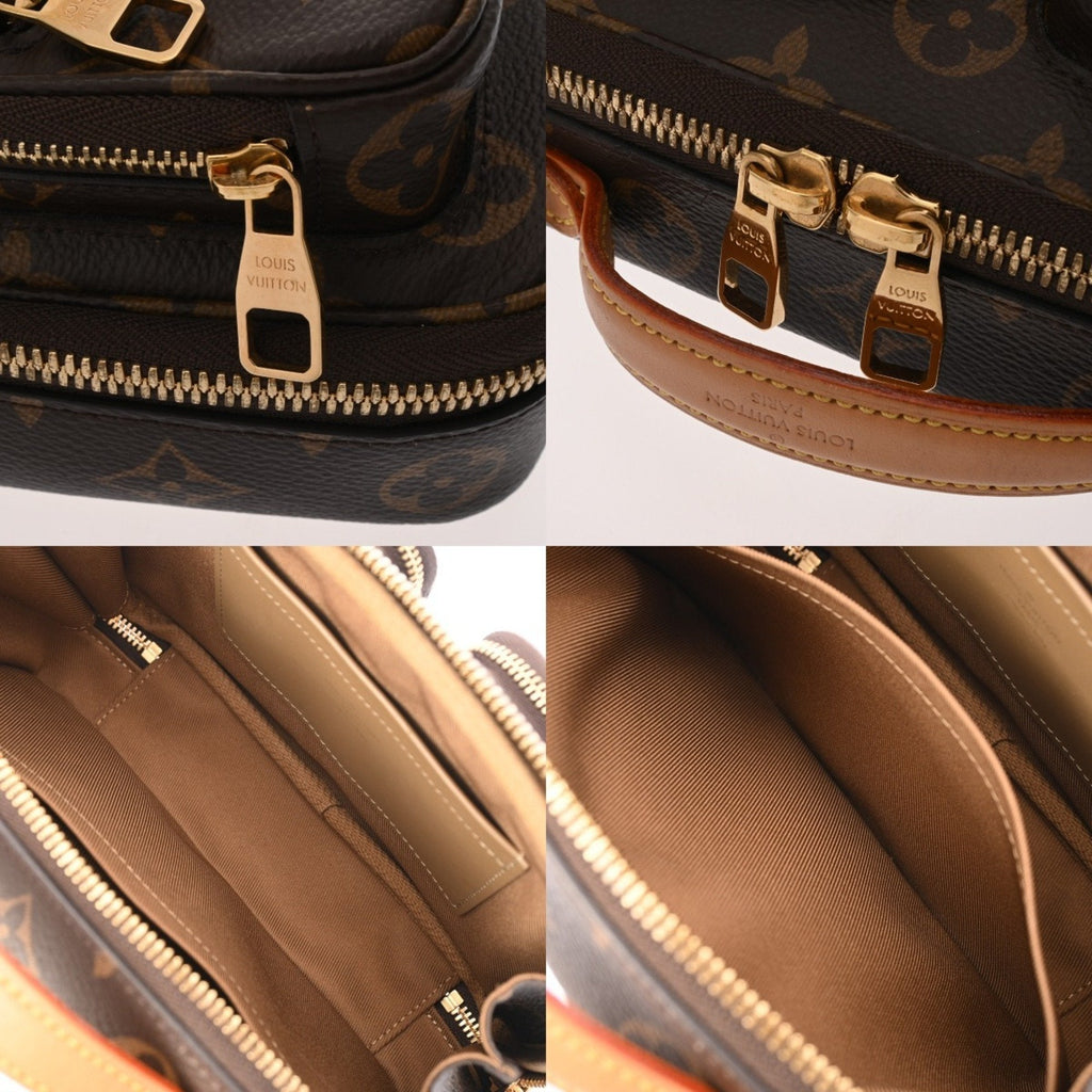 Louis Vuitton Brown Monogram Canvas Shoulder Bag (Pre-Owned)
