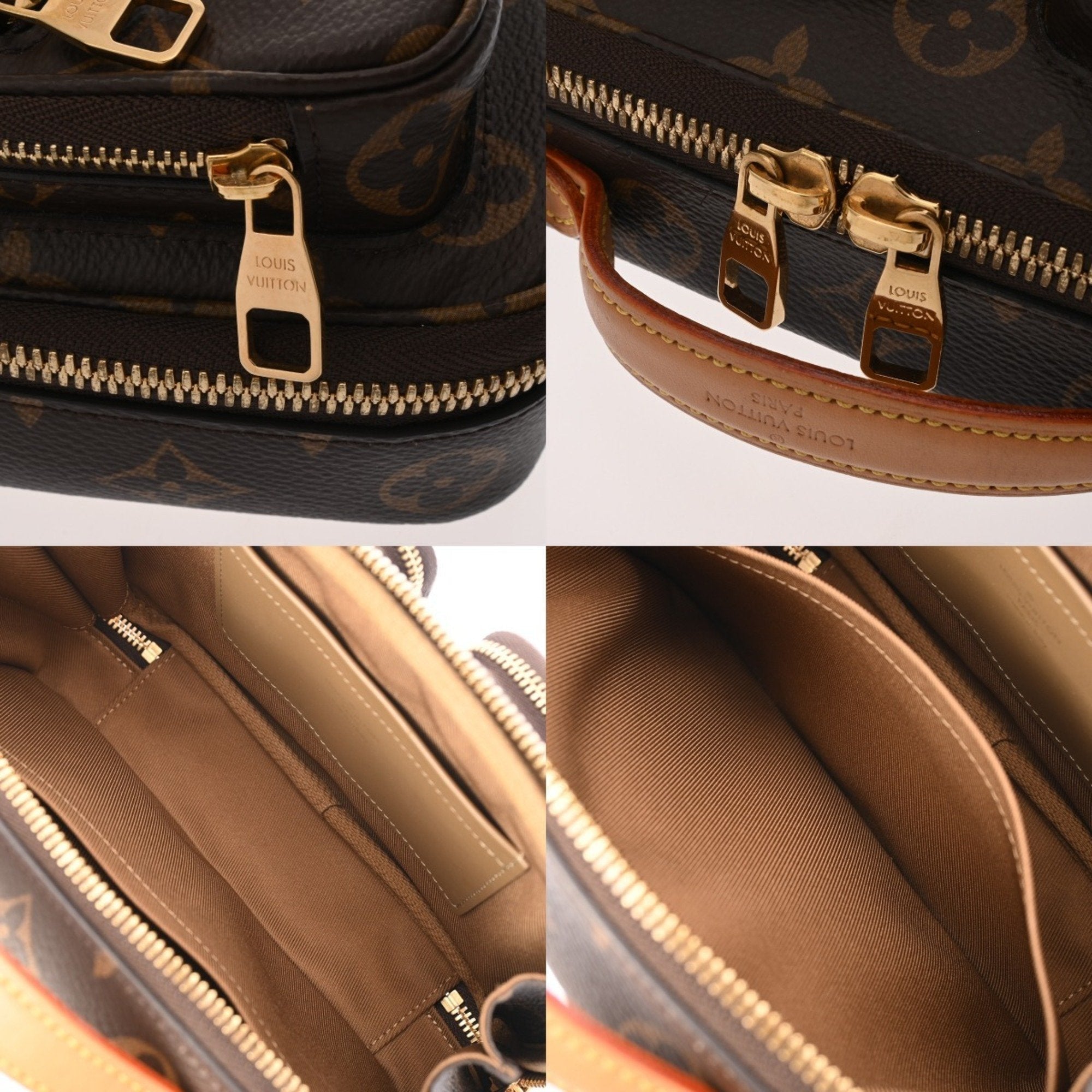 Louis Vuitton Brown Monogram Canvas Shoulder Bag (Pre-Owned)