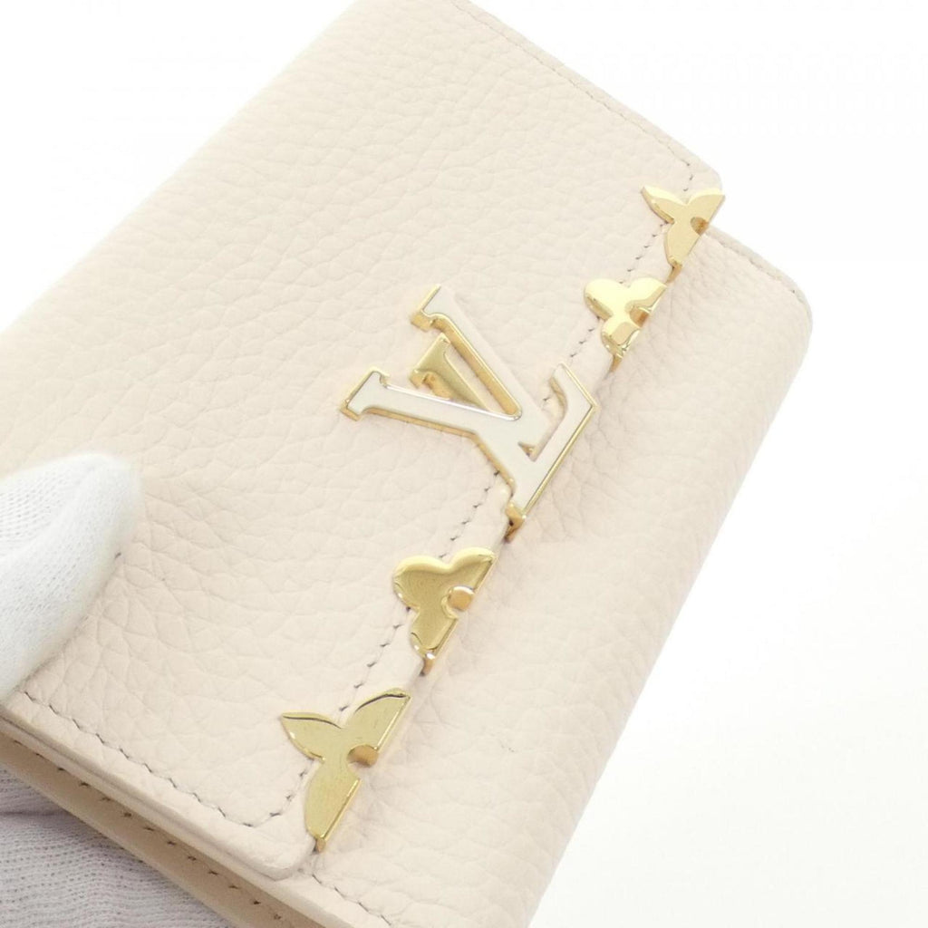 Louis Vuitton Leather Wallet (Tri-Fold) (Pre-Owned)
