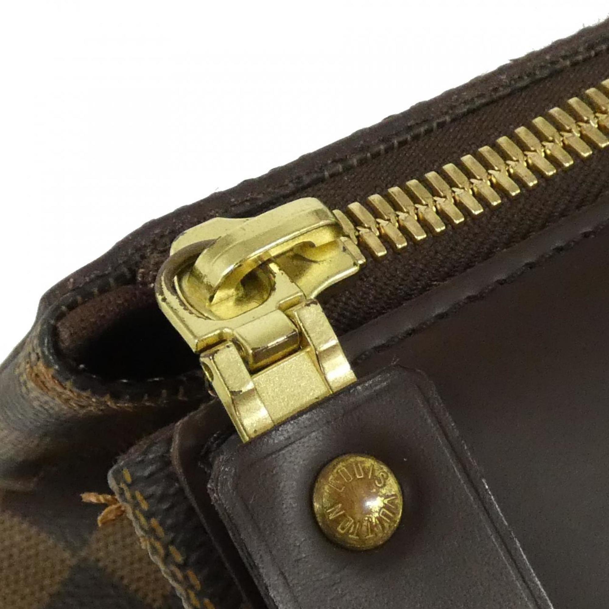 Louis Vuitton Damier Ebene Coated Canvas Boston Bag (Pre-Owned)