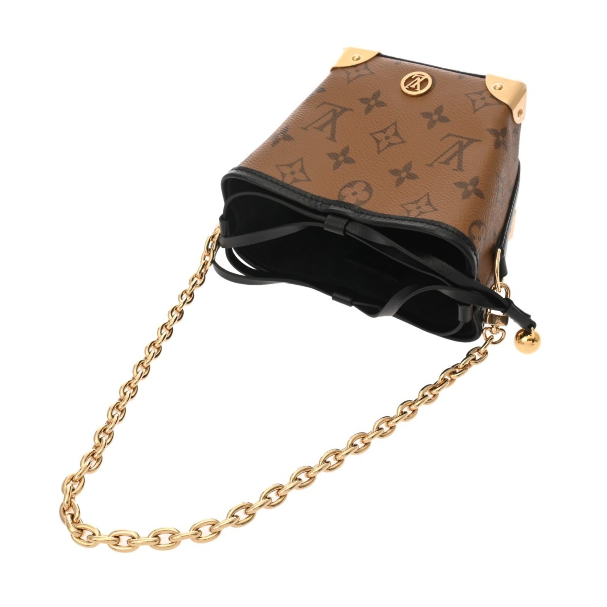 Louis Vuitton Brown Monogram Canvas Shoulder Bag (Pre-Owned)