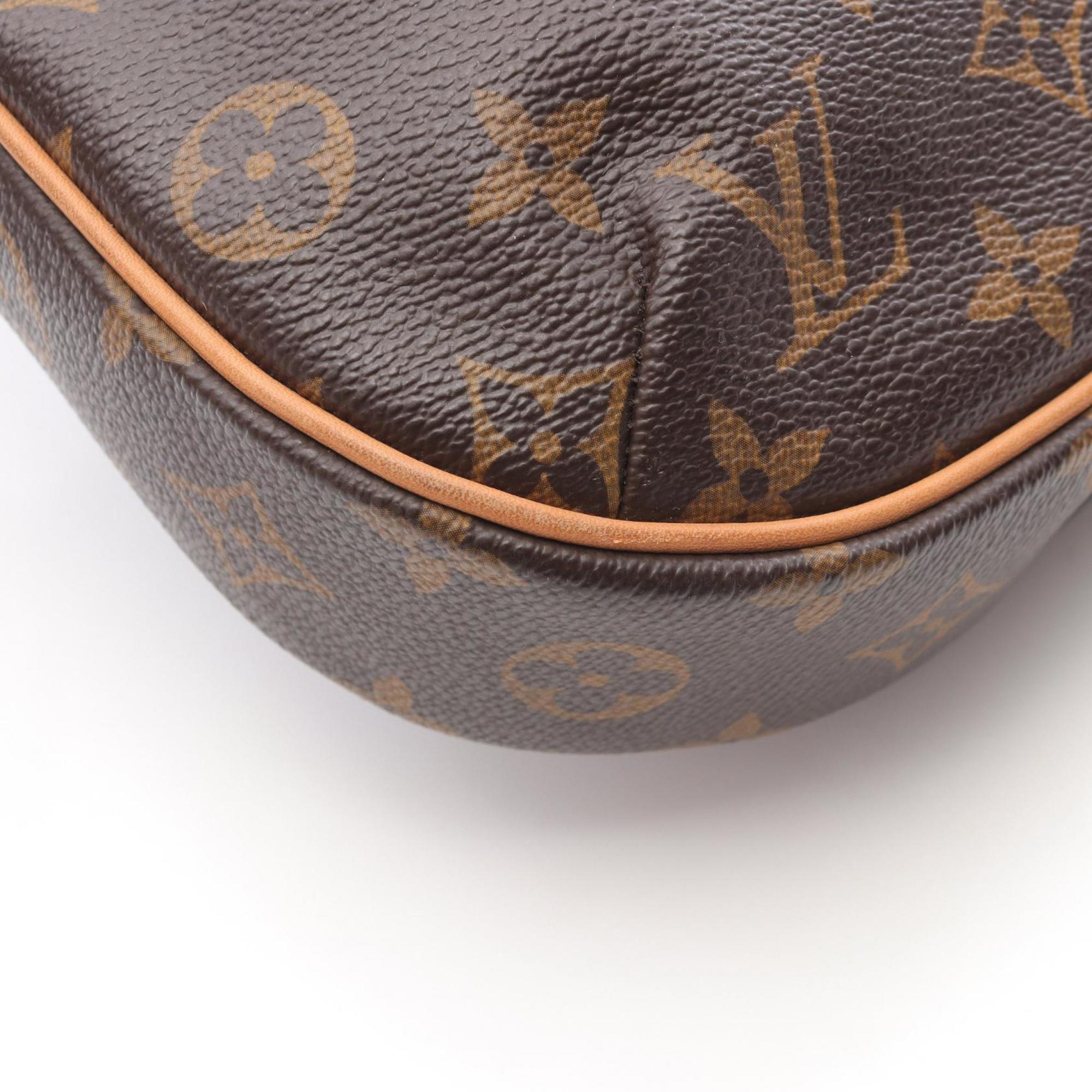 Louis Vuitton Brown Monogram Coated Canvas Shoulder Bag (Pre-Owned)