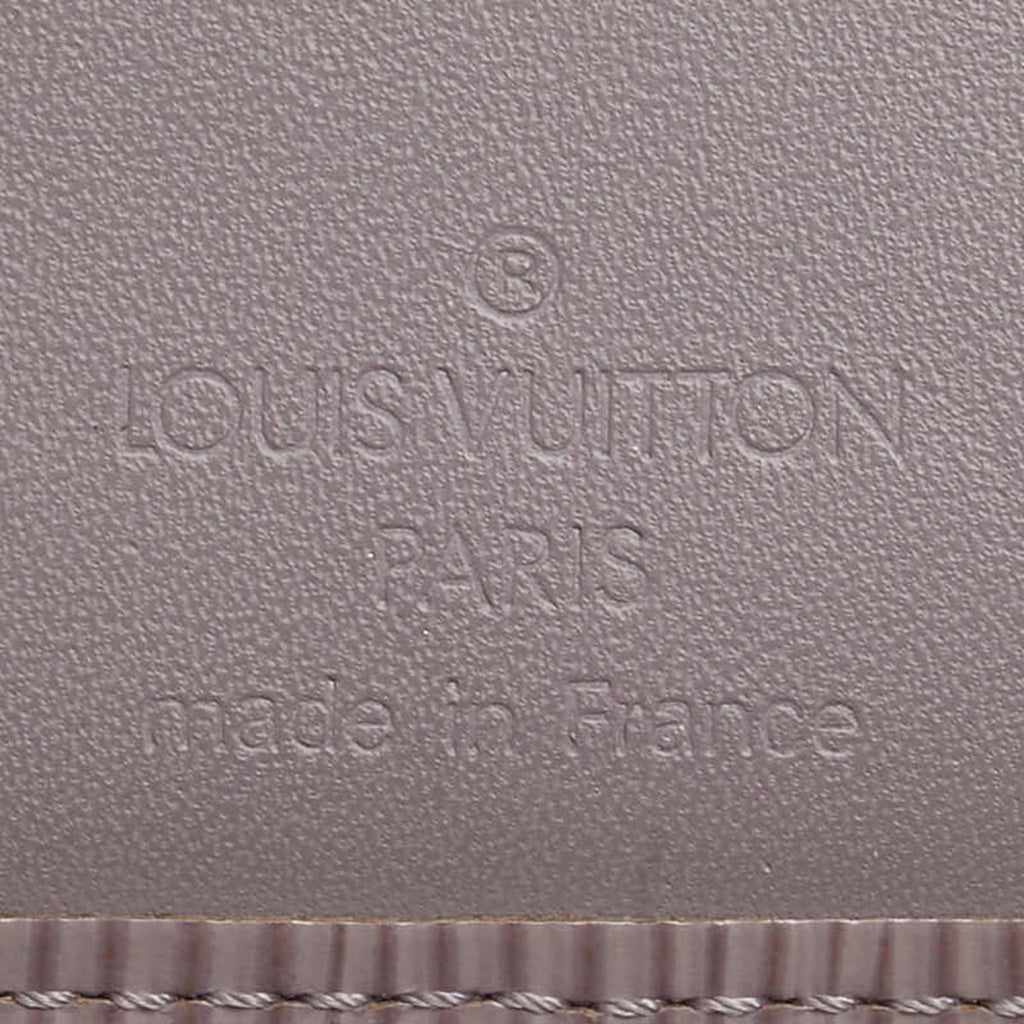 Louis Vuitton Epi Purple Leather Wallet (Bi-Fold) (Pre-Owned)
