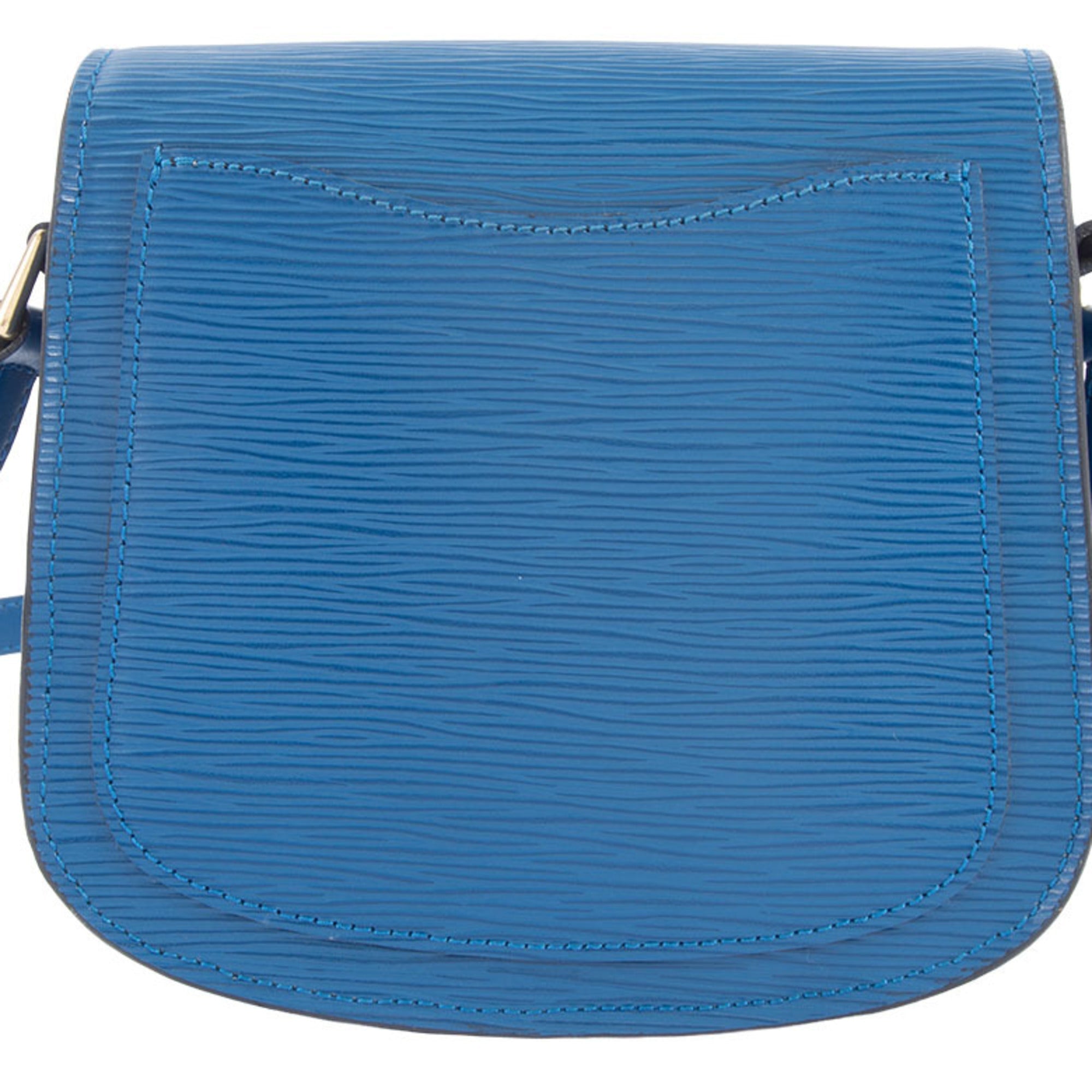 Louis Vuitton Toledo Blue Epi Leather Shoulder Bag (Pre-Owned)