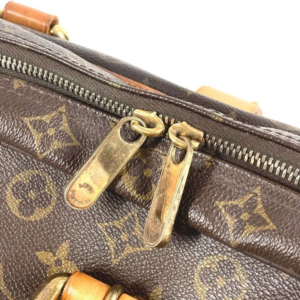 Louis Vuitton Brown Monogram Monogram Boston Bag Handbag Shoulder Bag (Pre-Owned)