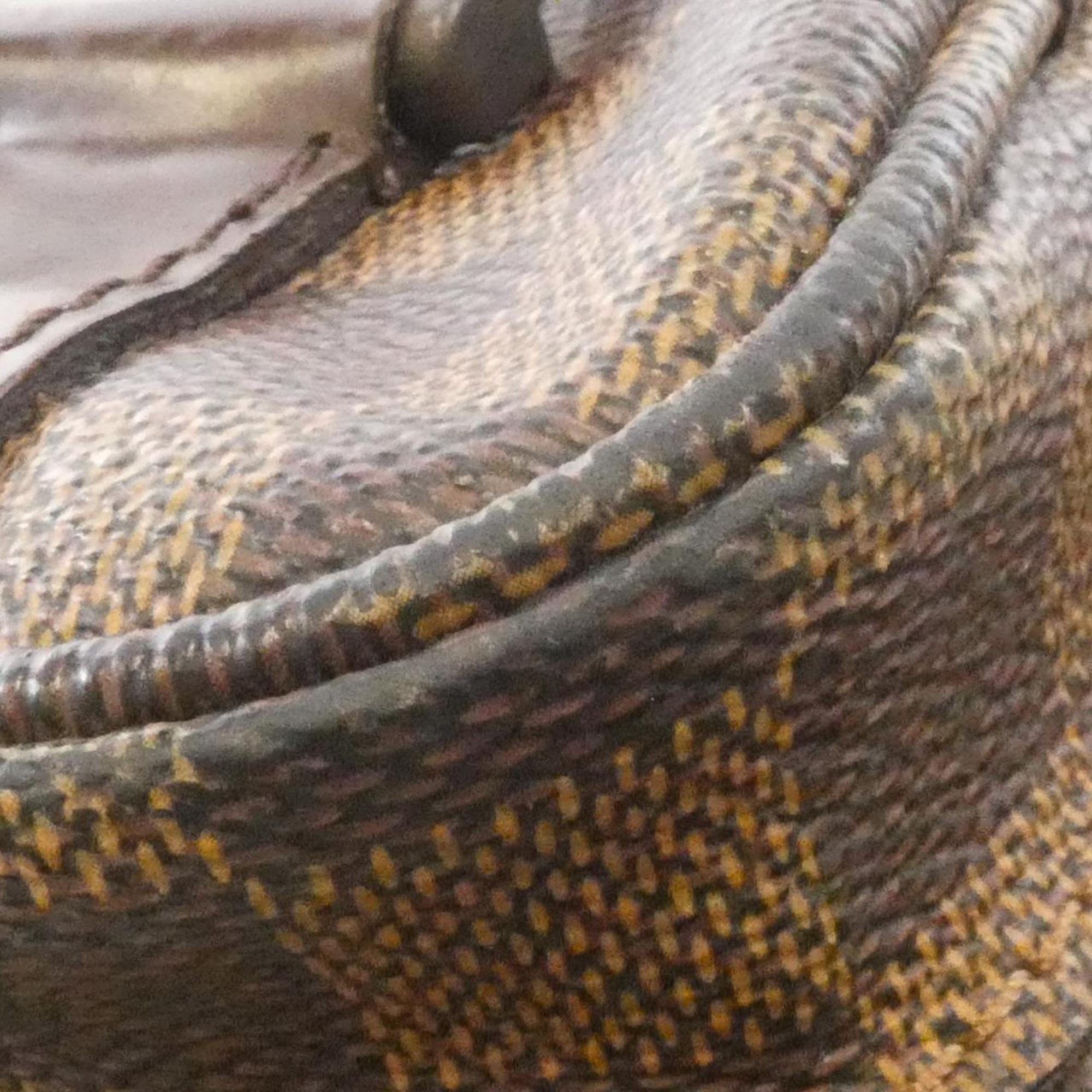 Louis Vuitton Ebene Coated Canvas Shoulder Bag (Pre-Owned)