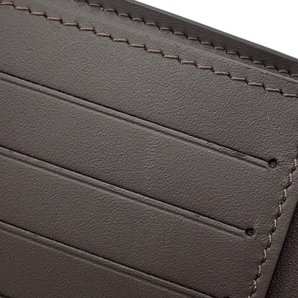 Louis Vuitton Galle Leather Wallet (Tri-Fold) (Pre-Owned)