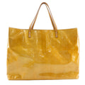 Louis Vuitton Beige Yellow Monogram Vernis Boston Bag Tote Bag (Pre-Owned)
