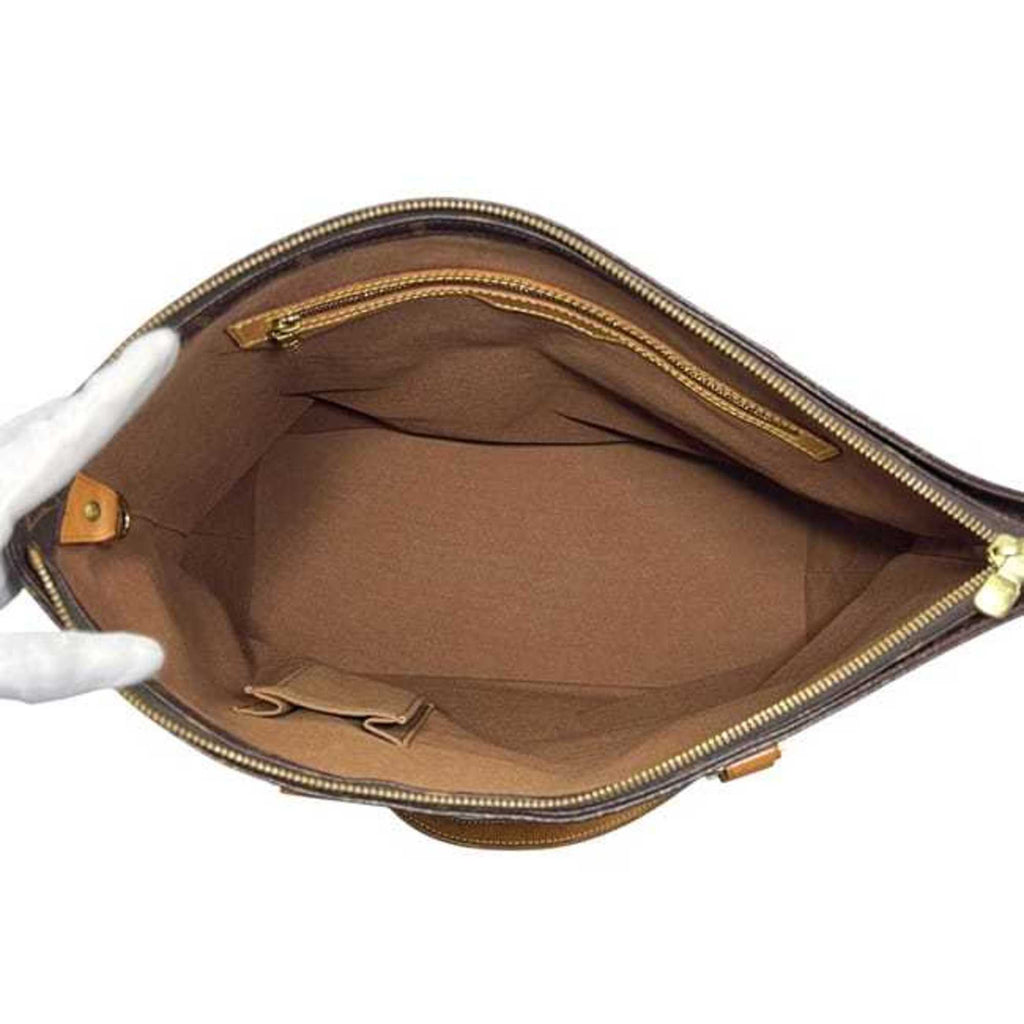 Louis Vuitton Monogram Brown Monogram Leather Tote Bag (Pre-Owned)