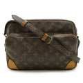Louis Vuitton Black Brown Monogram Monogram Shoulder Bag (Pre-Owned)