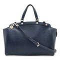 Louis Vuitton Indigo Epi Leather Handbag Shoulder Bag Tote Bag (Pre-Owned)