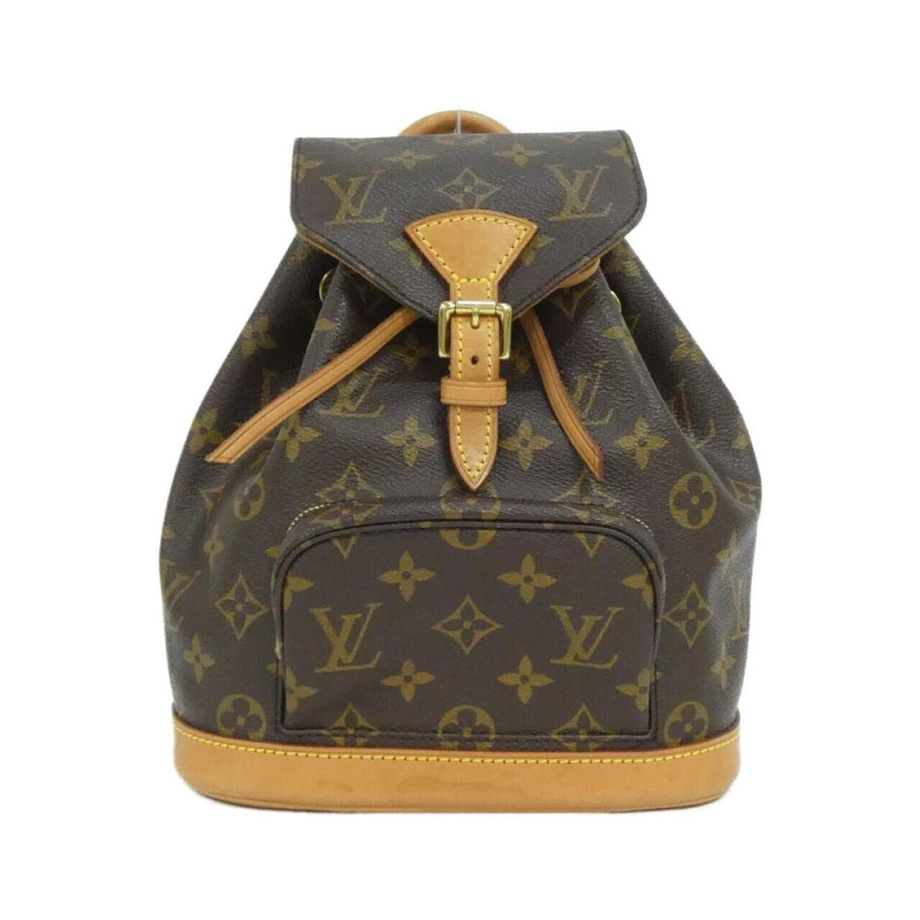 Louis Vuitton Marron Coated Canvas Backpack (Pre-Owned)