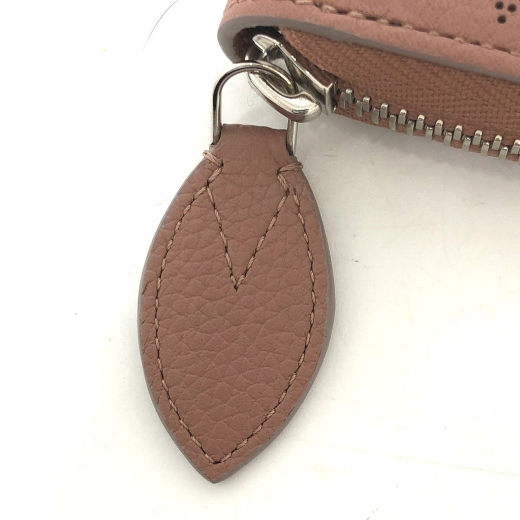 Louis Vuitton Mahina Pink Mahina Leather Long Wallet (Bi-Fold) (Pre-Owned)