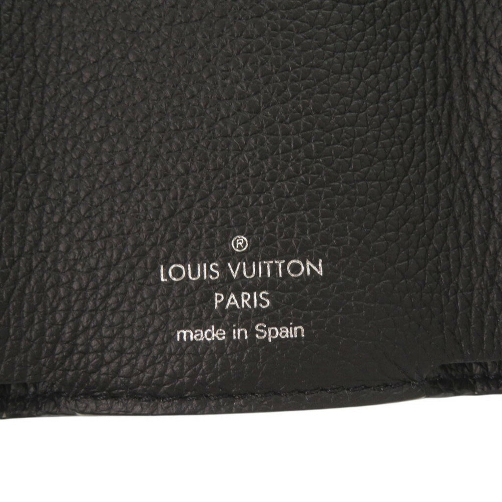 Louis Vuitton Black Noir Leather Wallet (Tri-Fold) (Pre-Owned)