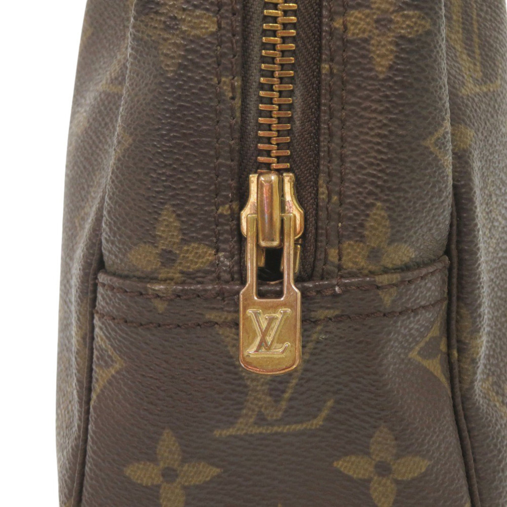 Louis Vuitton Brown Monogram Clutch Bag (Pre-Owned)