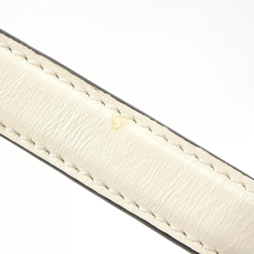Louis Vuitton Cream Leather Shoulder Bag (Pre-Owned)