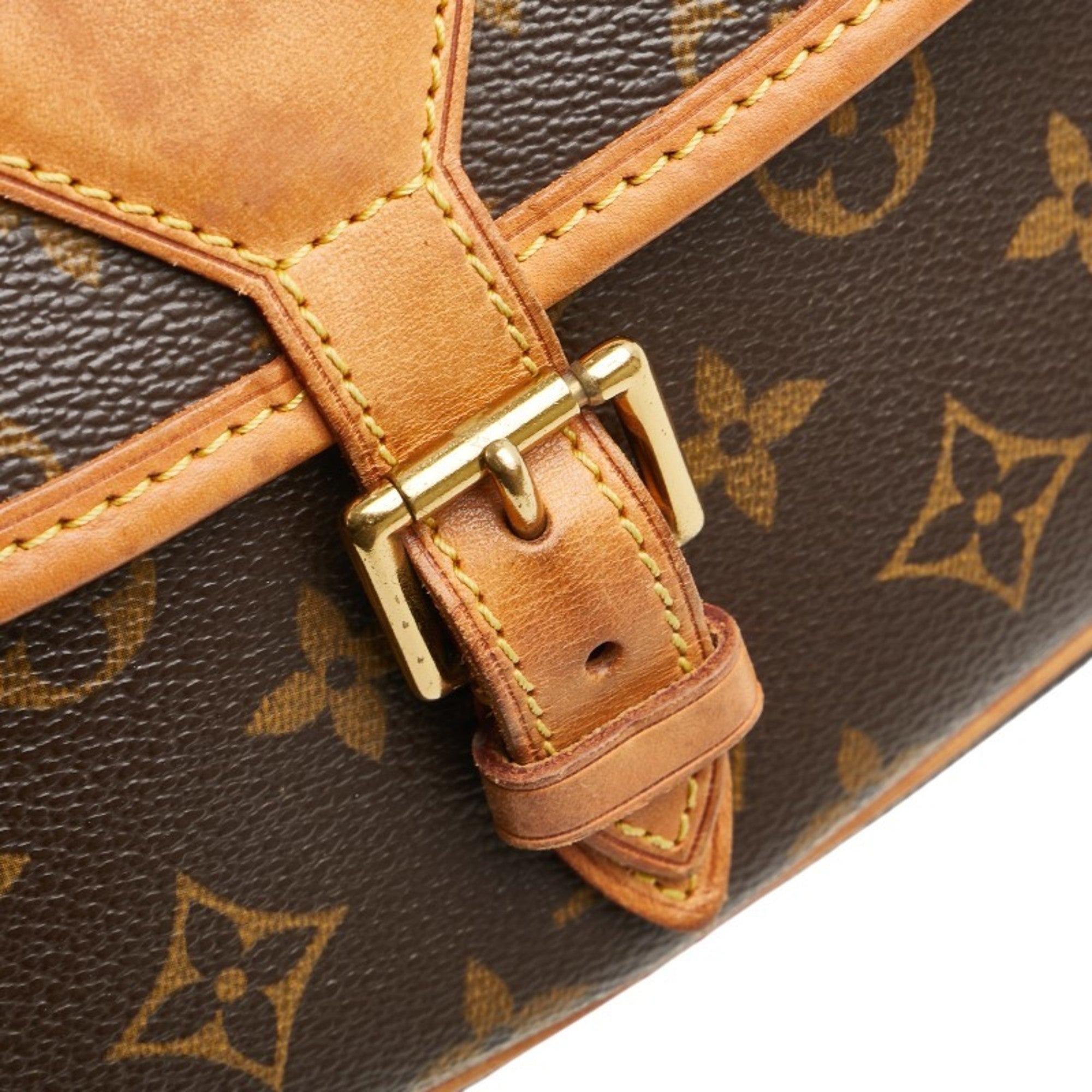 Louis Vuitton Monogram Brown Pvc Leather Shoulder Bag (Pre-Owned)