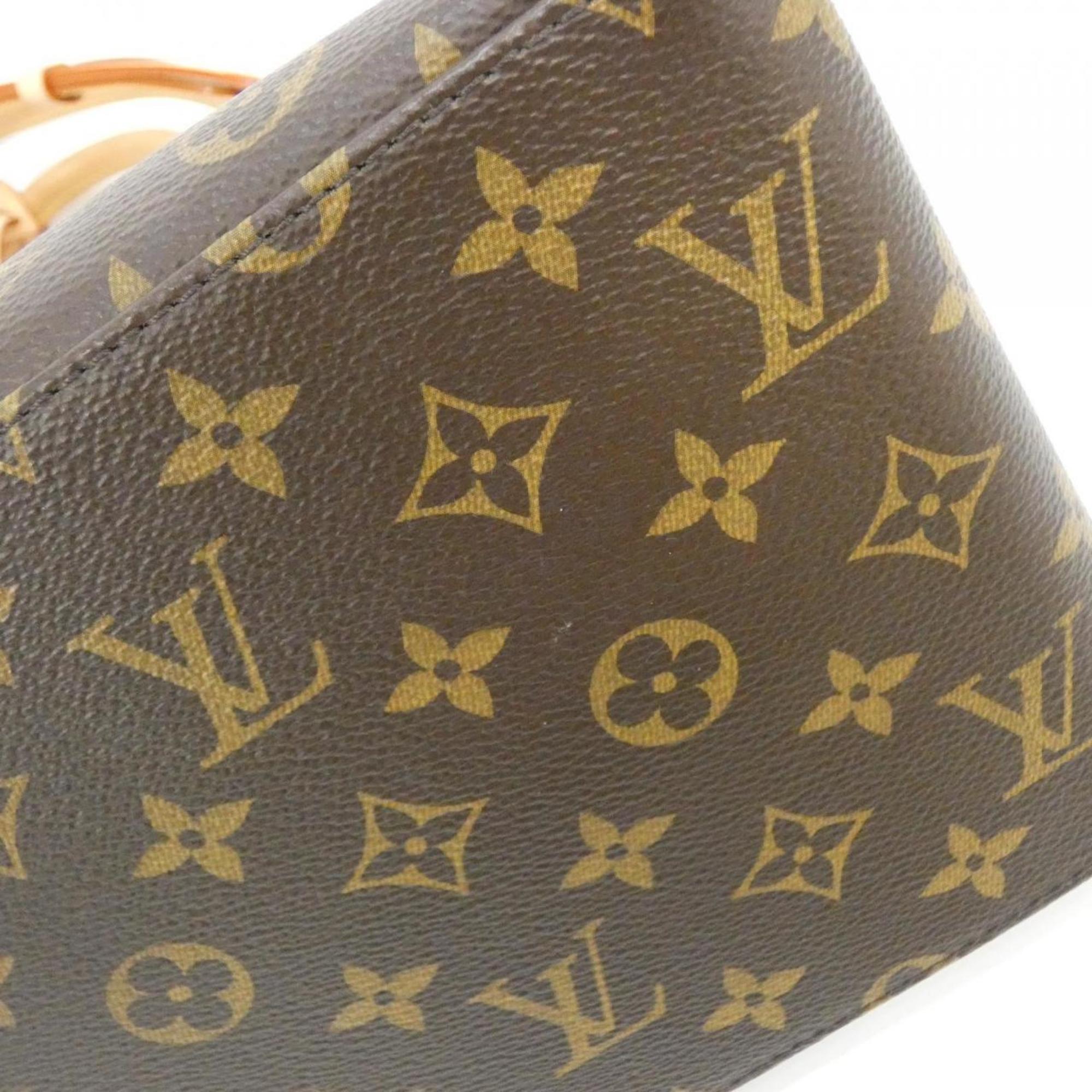 Louis Vuitton Marron Coated Canvas Handbag (Pre-Owned)