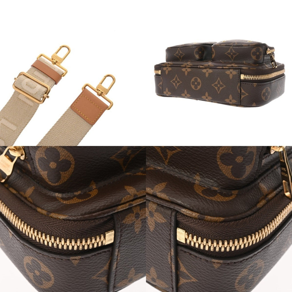 Louis Vuitton Brown Monogram Canvas Shoulder Bag (Pre-Owned)