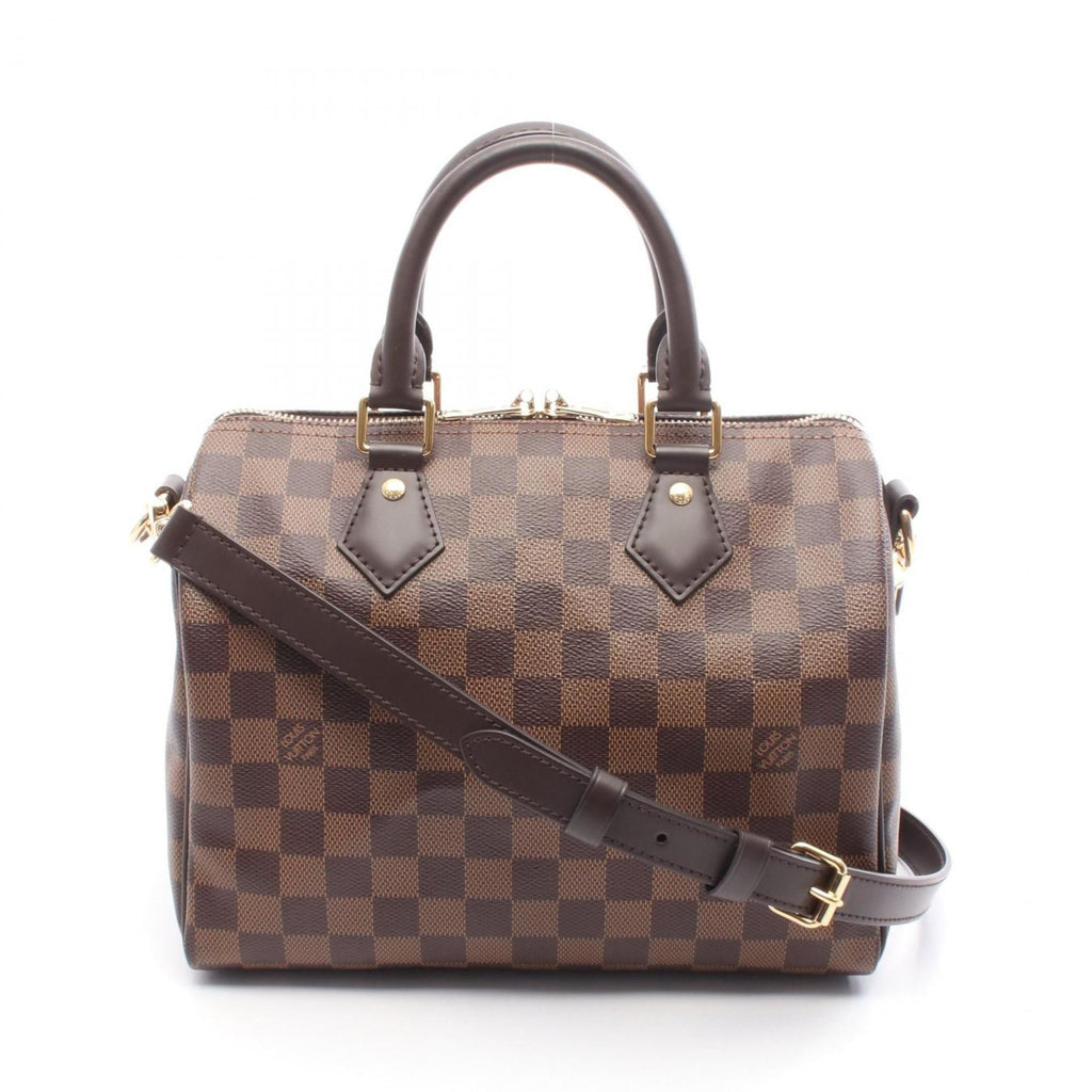 Louis Vuitton Brown Ebene Coated Canvas Leather Handbag (Pre-Owned)